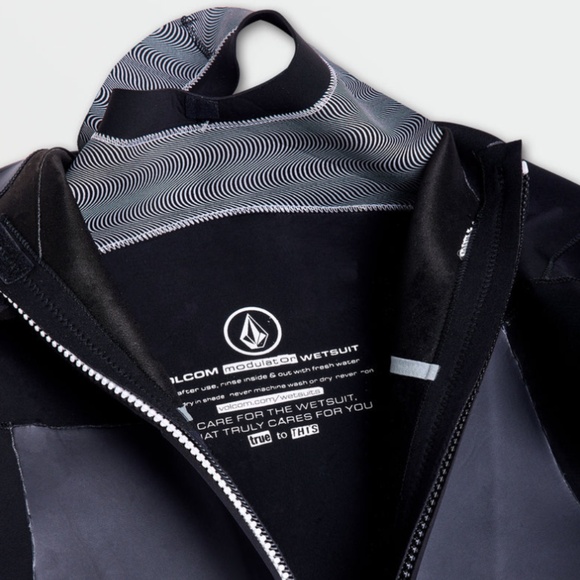 VOLCOM MENS MODULATOR 3/2MM LONG SLEEVE BACK ZIP FULLSUIT MEDIUM *NWT - Picture 6 of 7